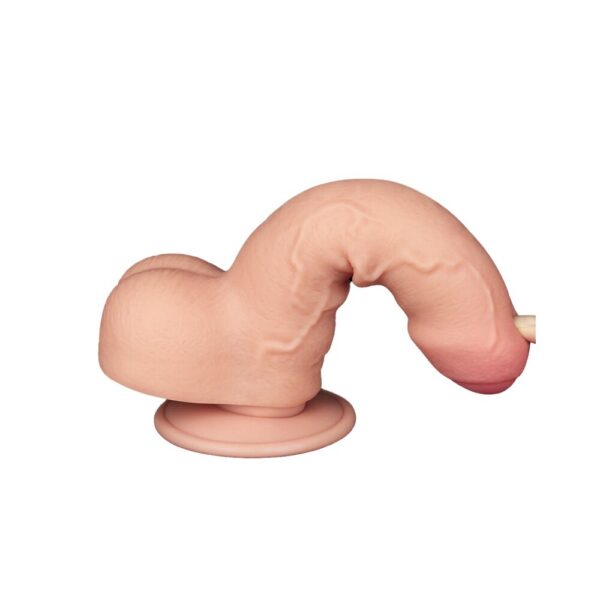 Lovetoy Sliding Easy Bend Skin Dildo 7 Inch