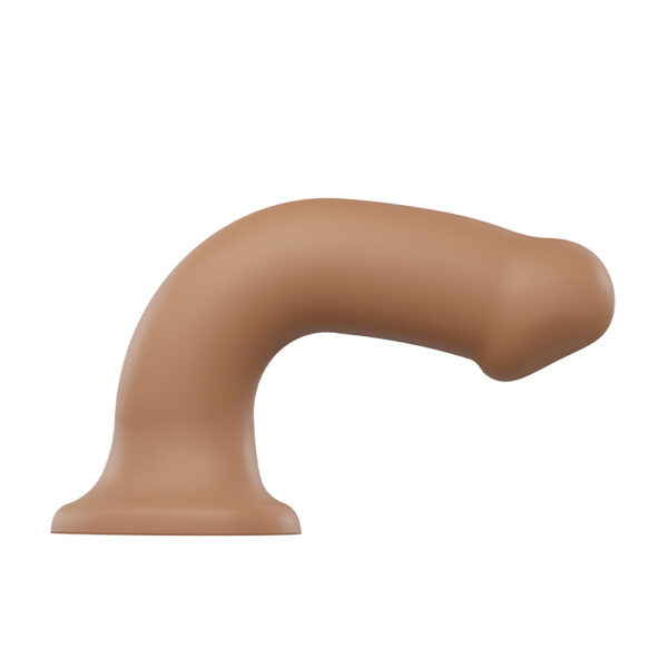 Strap On Me Silicone Dual Density Bendable Dildo Small Caramel