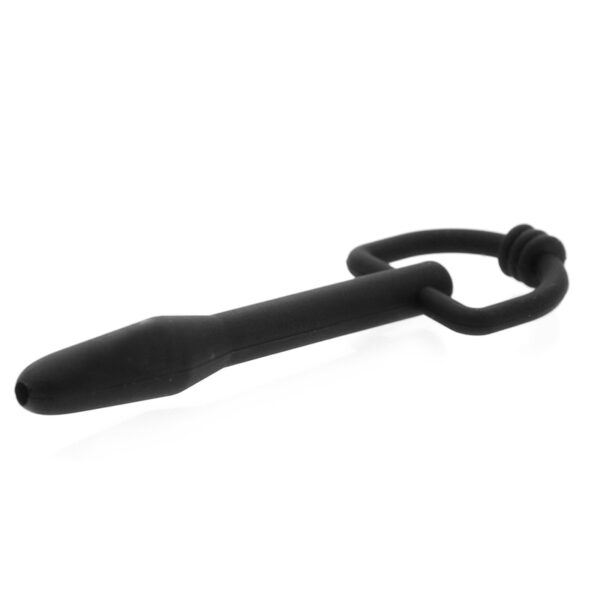 The Hallows Silicone CumThru DRing Penis Plug