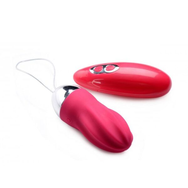 36X Swirled Vibrating Remote Control Egg