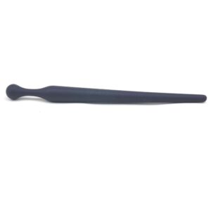 4 Inch Black Silicone Penis Plug