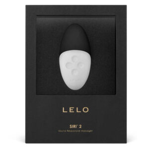 LELO SIRI 2 Clitorial Massager for Women, Black – Powerful Bullet Massager Toy with Sound Activated Vibration Patterns (1 Year Warranty)