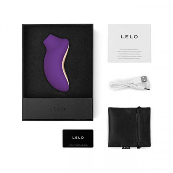 LELO SONA 2 Sonic Waves Massager, Waterproof Oral Stimulator for Deeper Satisfaction