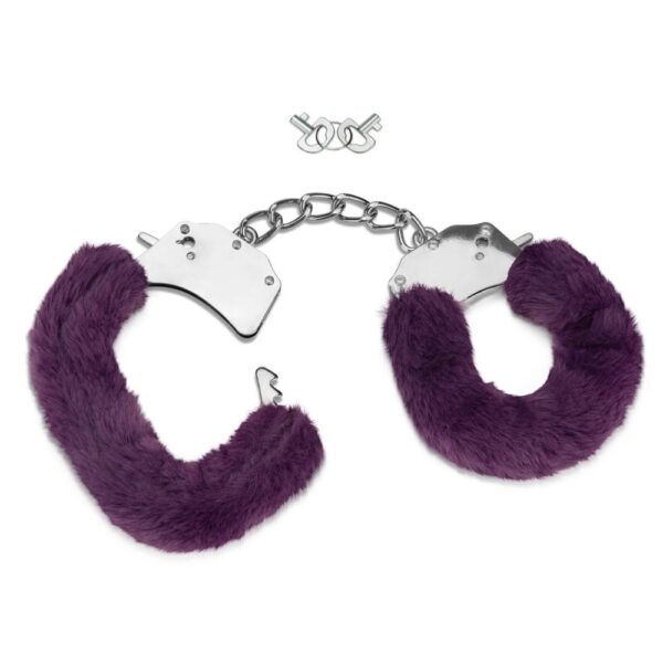 Me You Us Furry Handcuffs Purple