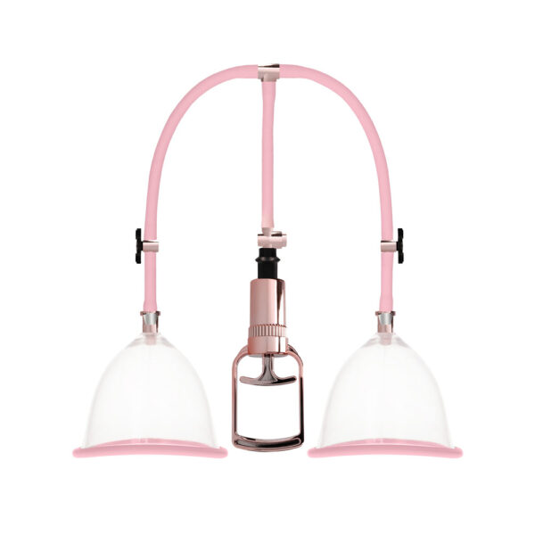 Pumped Breast Pump Medium Rose Gold