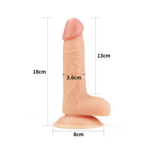 Lovetoy 7 Inch The Ultra Soft Dude Dildo