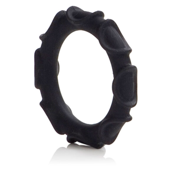 Atlas Silicone Cock Ring Black