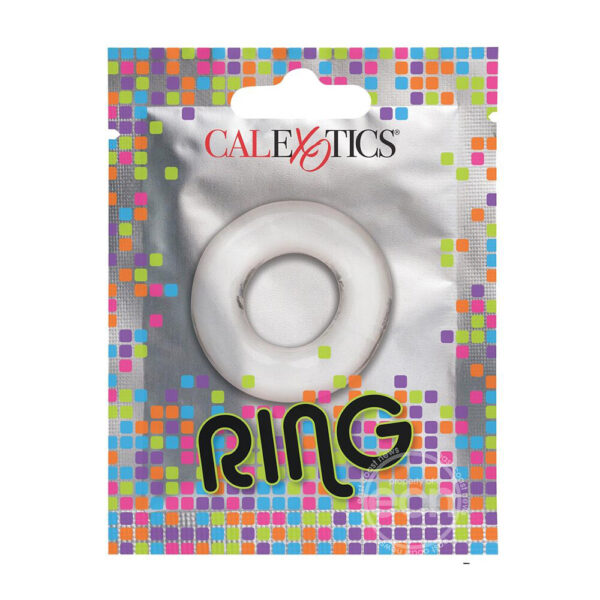 Foil Pack Cock Ring Clear