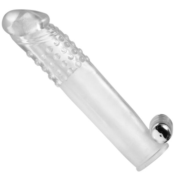 Size Matters Clear Vibrating Penis Sleeve