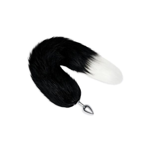 Furry Tales Black Foxtail Butt Plug